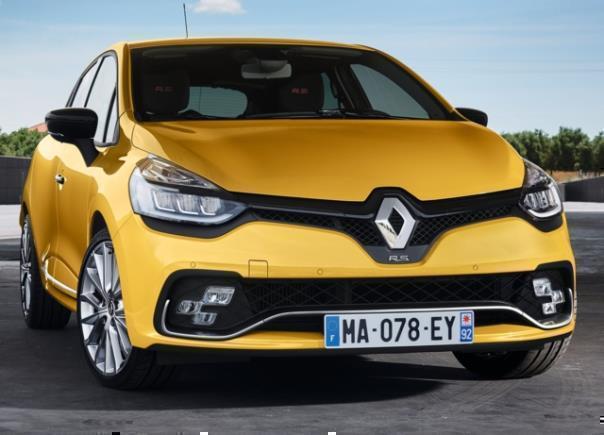 MODELLPFLEGE FÜR RENAULT KOMPAKTSPORTLER: RENAULT CLIO R.S. 